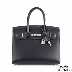 Hermés Sellier Birkin 30 Noir Veau Madame PHW Hermés Sellier Birkin 30 Noir Veau Madame PHW